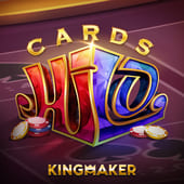 Cards Hi Lo cards game on KM88 Casino